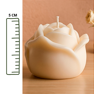 Vela Flor em Cera 100% Vegetal
