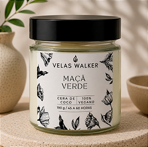 Vela Essenza 190g Maçã Verde