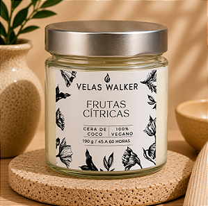 Vela Essenza 190g Frutas Cítricas