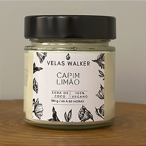 Vela 190g Capim Limão