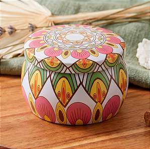 Vela Latinha Mandala 01 - 150G