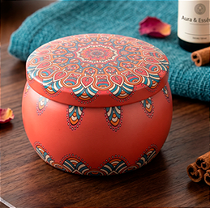 Vela Latinha Mandala 04 - 150G