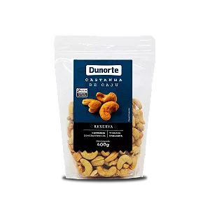 CASTANHA DE CAJU TORRADA E SALGADA 400G - RESERVA
