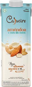 Leite Vegetal  CAJUEIRO AMÊNDOA E MIX DE NUTS 1L X  06 Unds