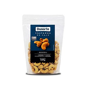 CASTANHA DE CAJU TORRADA E SALGADA 400G 04 UNIDADES - RESERVA