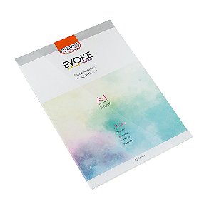 BLOCO ARTÍSTICO AQUARELA A4 - 300GR - 12 FOLHAS