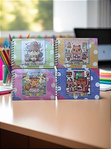 CADERNO PARA COLORIR - CAPIVARA