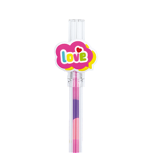 CANETA GEL 0.7MM - CUTE - 3 CORES - BRW