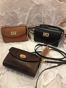 Bolsa - couro natural vegetal