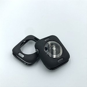 Capa Protetora Silicone para Apple Watch Cor:Azul Meia Noite;Tamanho:42(série 10