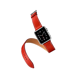 Pulseira para Apple Watch Couro Longo 2 Voltas