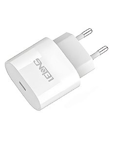 Fonte Tipo C Lelong Compatível iPhone e Android 20W Turbo LE-294