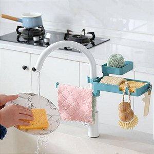 Suporte Multiuso para Torneira TRC8837 Rosa