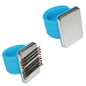 Pulseira Plástica Com Imã Para Cabeleireiro