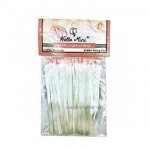 Fibra Para Unhas com 50 Unidades Hello Mini  FV001