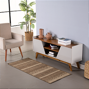 Tapete Passadeira Sisal Lancer 1 Peça 3,00m x 66cm 87% Polipropileno / 13% Polié