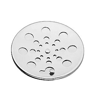 Ralinho Grelha Redondo Inox abre e fecha overtime 10cm ralo