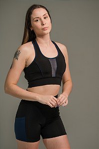 Top Feminina com Filete Colorido