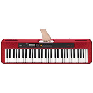 Teclado Musical Casiotone Vermelho - Ct-s200rdc2-br