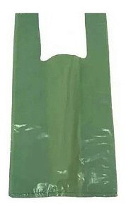 Sacola Reciclada 40x50 1 Pacote C/5kg  (verde)