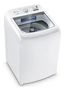 Máquina de Lavar Electrolux 15kg Branca Essential Care com Cesto Inox e Jet&Clean LED15