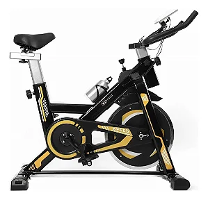 Bicicleta Spinning Com Roda De Inércia De 13kg Wct Fitness Cor Preto