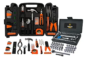 Kit Jogo De Ferramentas Completo C Soquetes E Chaves TBT12940K The Black Tools