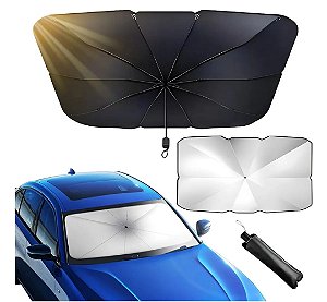 Protetor retrátil para parabrisa, painel e interior automotivo