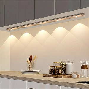 Luminária Para Móveis Armário E Decoração 60cm Grande Led