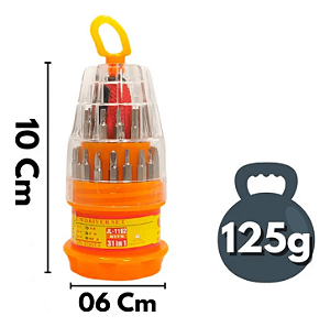 Kit 31 Em 1 Jogo De Chaves