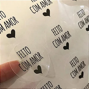 Adesivos Personalizados em Vinil Transparente