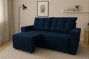 Sofá Reclinável TITAN AZUL 1,80m