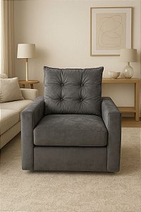 Poltrona AURORA CINZA