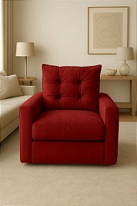 Poltrona AURORA VERMELHA