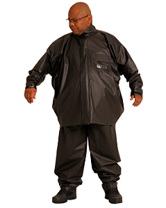 Conjunto Capa de Chuva Plus Size Masculino Motoqueiro - PVC