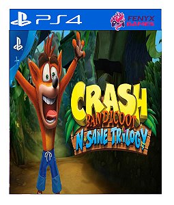 Crash bandicoot n sane trilogy Ps4 Mídia digital