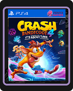 Crash bandicoot 4 about time- Ps4 Mídia digital