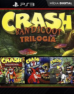Crash bandicoot trilogy - Ps3 Mídia digital