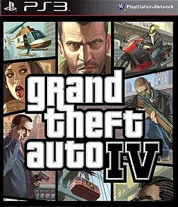 Gta IV Edição Padrão - Gta 4 Ps3 Mídia digital