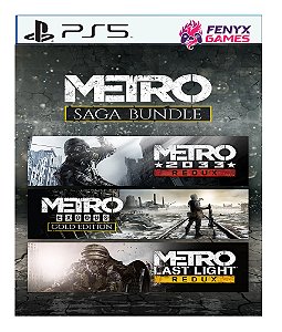 Conjunto Metro Saga - PS5 Midia digital