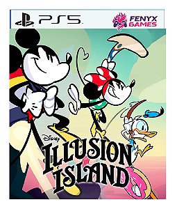 A Ilha da Ilusão Disney com Mickey e seus Amigos Ps5 Midia digital