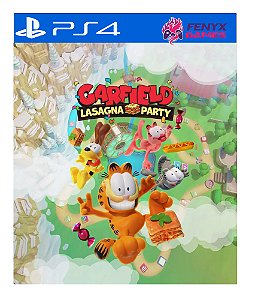Garfield Lasagna Party PS4 Midia digital