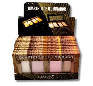 Paleta Quarteto de Iluminador Ludurana