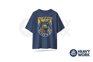 Camiseta Rigger Clássica (Modelo Plus Size)