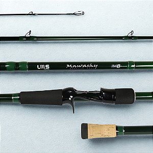 Vara Mawashy Cast - 1,76m - 10-25lbs - 1pc IM8 (Green) - Lumis