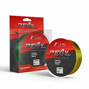 Linha Multi Blister PE4X Verde Lori - 0,25mm (200mts)
