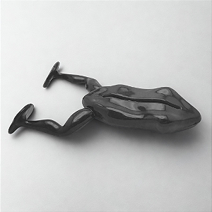 Isca Baby Frog 7cm 2Un. - Monster 3x - Cor Preta