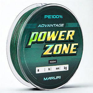 Linha Multifilamento Maruri Power Zone 8X 0,24mm 100m Verde