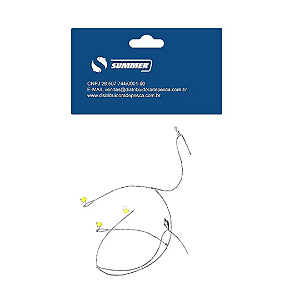 Chicotinho Para Lambari 2 Anzois c Missanga Cartela 1pc Summer