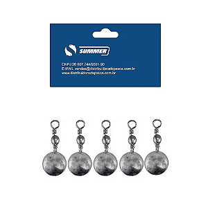 Chumbada Down Shot 14g (Cartela com 5un.)